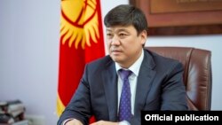 Лидер партии «Онугуу-Прогресс» Бакыт Торобаев.