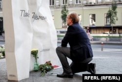 Друг Павла Шеремета Геннадій Чижиков щороку приходить на місце смерті журналіста