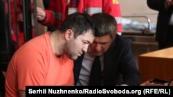 Роман Насіров під час засідання суду, 6 березня 2017 року 