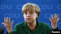 German Chancellor Angela Merkel