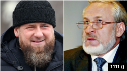 Рамзан Кадиров (л) і Ахмед Закаєв, комбіноване фото