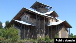 Православный храм в селе Лыхны