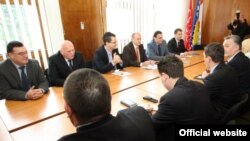 Razgovori delegacija SDP BiH i HDZ 1990 u Sarajevu, decembar 2010