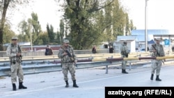 "Кордай" көзөмөл бекети. 11-октябрь, 2017-жыл. 