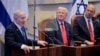 U.S. President Donald Trump addresses the Knesset in Jerusalem