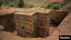 Jedanaest monolitnih pećinskih crkava u Lalibeli, isklesanih u steni u 12. i 13. veku, Unesco je proglasio svetskom baštinom 1978. godine.