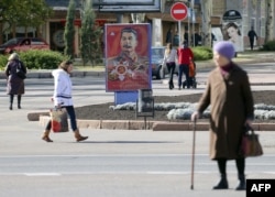 Непідконтрольний нині владі України Донецьк. 17 жовтня 2015 року