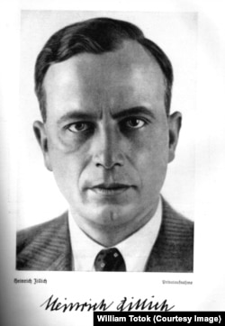 Heinrich Zillich (Foto din Norbert Langer, Die deutsche Dichtung seit dem Weltkrieg, Leipzig, f.a., p.112A)