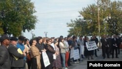 Дагъистан - ГIурус миллатчилъиялде данде букIараб митинг, МахIачхъала, 14Окт2012