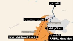 د سي پېک پروژې نقشه