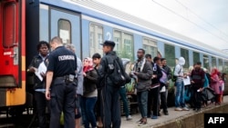 Мигранттар Сербия-Македония чек арасында