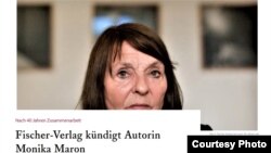 Monika Maron, „apărată” de presa naţionalist-conservatoare