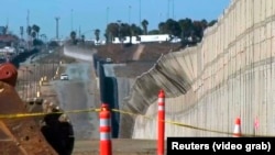 Zid la granița Statelor Unite cu Mexic