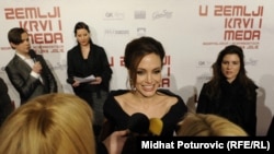 Sarajevo: Angelina Jolie na premijeri filma "U zemlji krvi i meda"