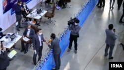 تصویری از محل ثبت نام داوطلبان انتخابات ریاست جمهوری ایران در وزارت کشور 