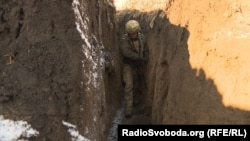 Позиції ЗСУ поблизу Водяного, початок 2019 року