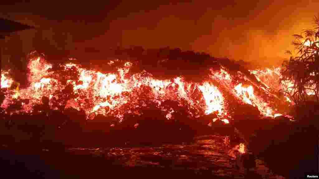 Drumul care leagă orașele Goma și&nbsp;Beni&nbsp;a fost îngropat de lavă.&nbsp;&nbsp;