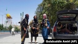 Talibanski borci u gradu Gazni