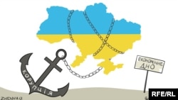 Карикатура Евгении Олийнык