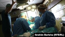 Pamje nga një operacion i kryer në QKUK. 