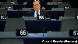 Silvio Berluskoni u Evropskom parlamentu, ilustrativna fotografija