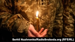 U Kijevu odana počast poginulim vojnicima, 21. januara 2022.