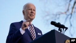 Joe Biden drži govor o potrebi izmjena pravila Senata na Atlanta University Center Consortiumu (11. januar 2022.)