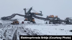 Сербиядагы көмүр кендеринин бири. Кырсык болгон аймакка тиешеси жок. 