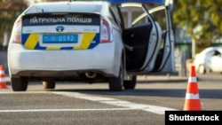 Ілюстративне фото: автомобіль патрульної поліції в Києві