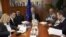 Pregovarački timovi Beograda i Prištine na sastanku u Briselu, mart 2011.