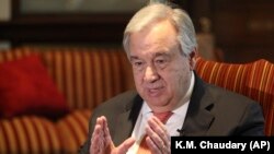 Генеральный секретарь ООН Антониу Гутерриш.