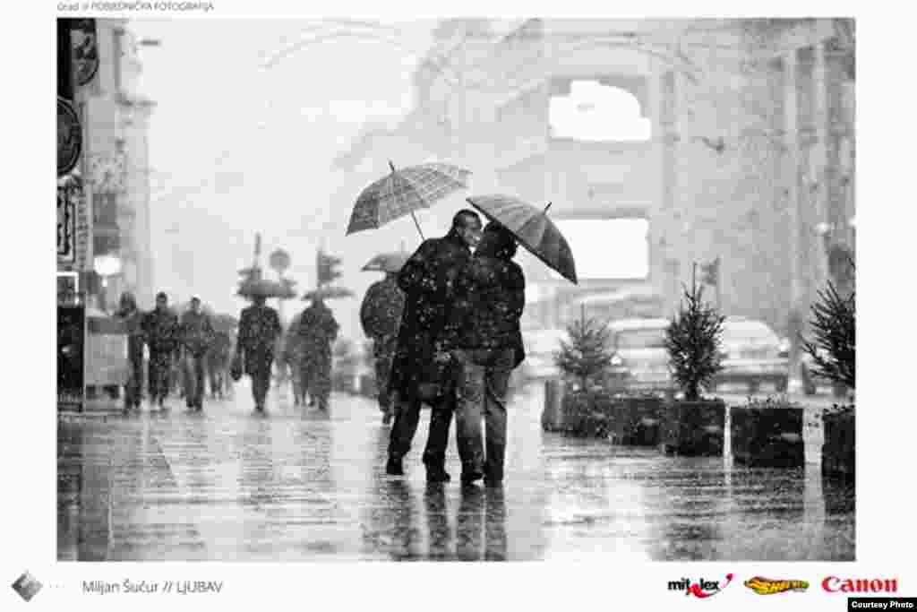 Nagrada u kategoriji „Grad“ pripala je Miljanu Šućuru (BiH) za fotografiju „Ljubav“. 