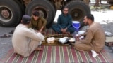 Pakistan - Afghanistan - truck drivers are held up at the closed Torkham border crossing - screen grab