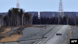 Орусиядагы "Восточный" космодромунун аймагы.