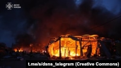 Последствия российского удара по Киеву, 6 апреля 2025 года