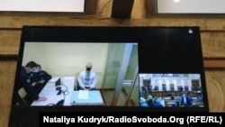 Сьогодні вперше підсудний не був присутній в залі. Віталій Марків спостерігав за перебігом слухань через відеозв’язок із тюрми 