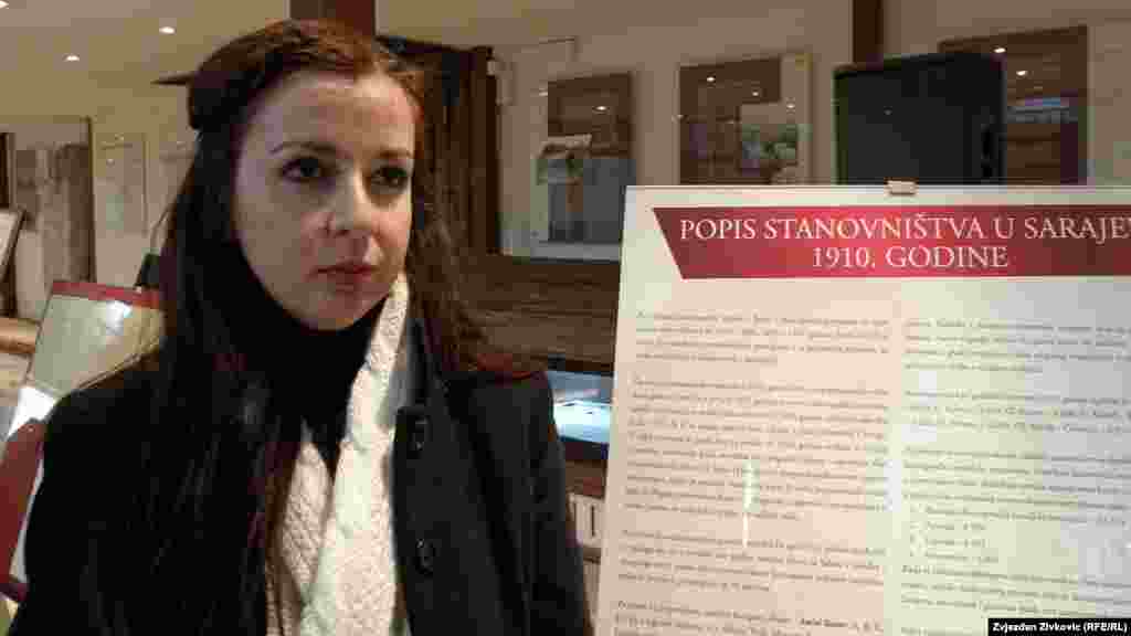 Almira Alibašić Fideler, autorica izložbe 