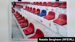 A photo exhibition made by young people with Expoziție de fotografii realizate de persoane cu dizabilități relizată de Fundația Keystone, Chișinău, decembire 2015.