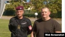 Григорій Цуркану (праворуч)