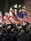 Thousands Protest In Georgia One Year After Controversial Elections