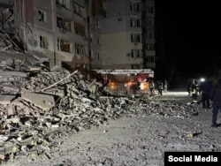 Последствия удара КАБом по Херсону, февраль 2025