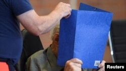 Josef Schütz tokom suđenja u Njemačkoj 2022. godine