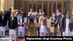 Президент Афганістану Ашраф Гані під час промови з нагоди початку свята Ід аль-Фітр, Кабул, 24 травня 2020 року