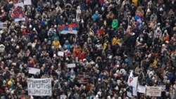 'Sloboda je u vazduhu': Studenti i građani na protestu u Kragujevcu