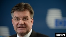 I dërguari i BE-së për dialogun Kosovë-Serbi, Mirosllav Lajçak. 