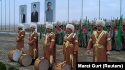 Церемонии начала строительства афганского участка газопровода ТАПИ. Фотография из архива.