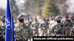 Ushtria maqedonase. Fotografi nga arkivi.
