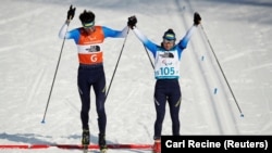 Оксана Шишкова та її спортсмен-лідер Віталій Казаков