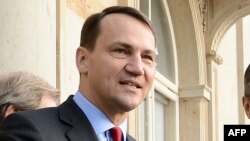 Polish Foreign Minister Radoslaw Sikorski 
