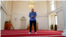 Kosovo: A lonely imam in seen in a mosque after spread of coronavirus.